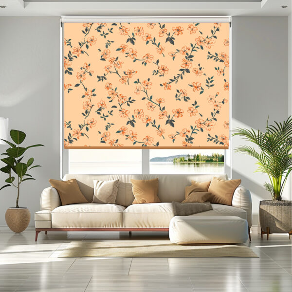 Floral Rollerblinds 1019