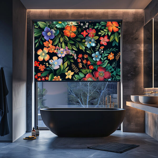 Floral Rollerblinds 1003