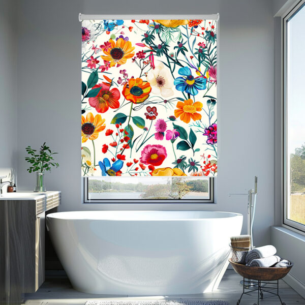 Floral Rollerblinds 1004