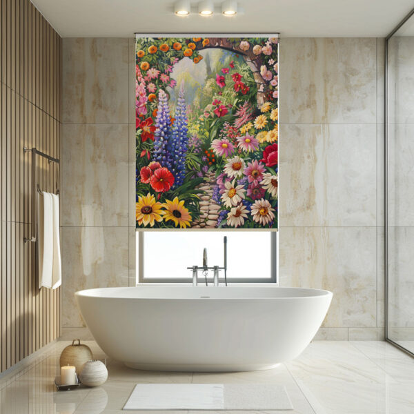 Floral Rollerblinds 1007