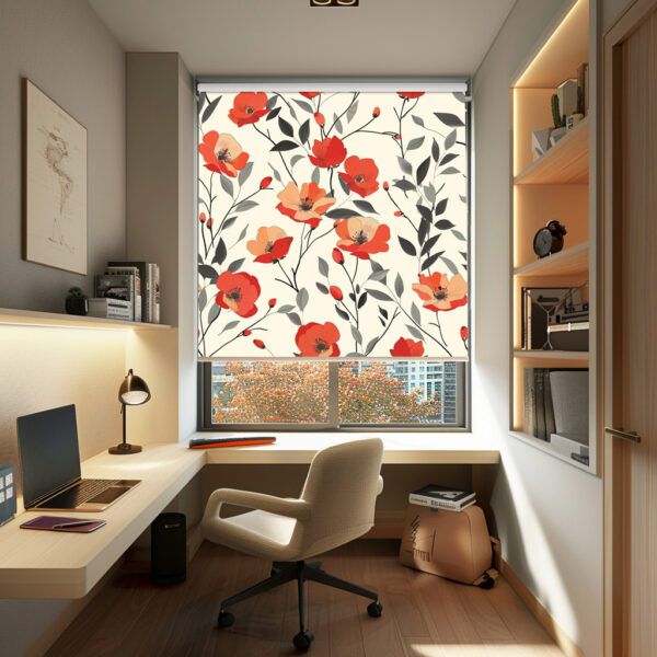 Floral Rollerblinds 1008