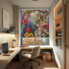 Floral Rollerblinds 1007