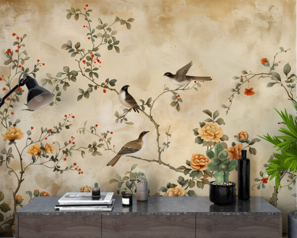 Chinoiserie Wallpaper 06