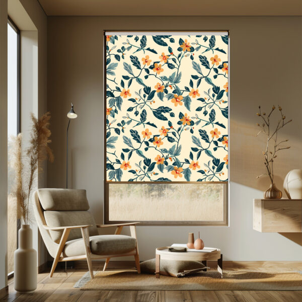 Floral Rollerblinds 1011