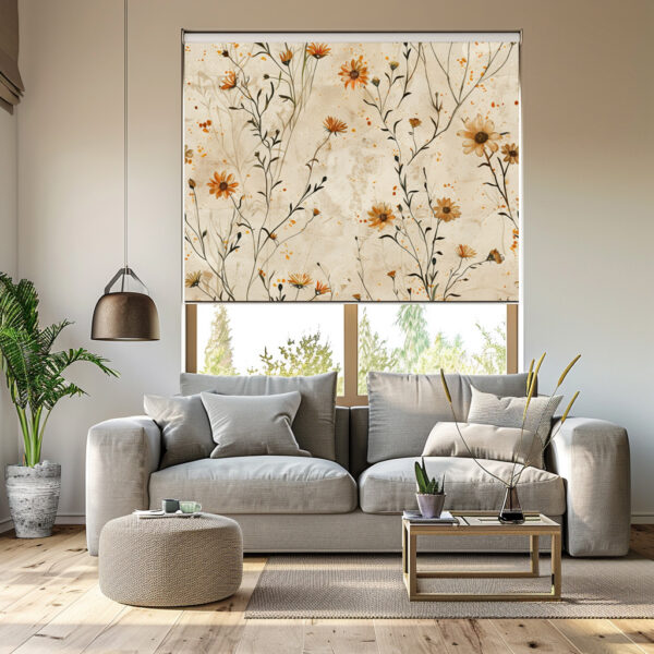 Floral Rollerblinds 1017