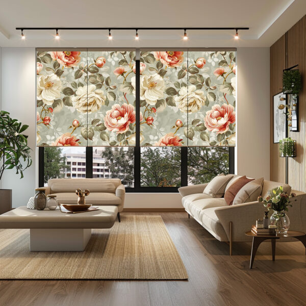 Floral Rollerblinds 1012