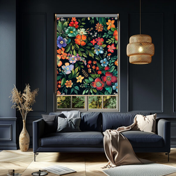 Floral Rollerblinds 1003