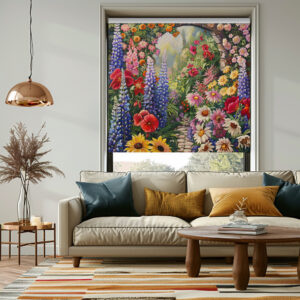 Floral Rollerblinds 1007