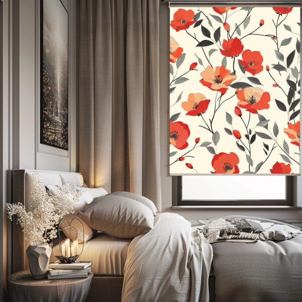 Floral Rollerblinds 1008