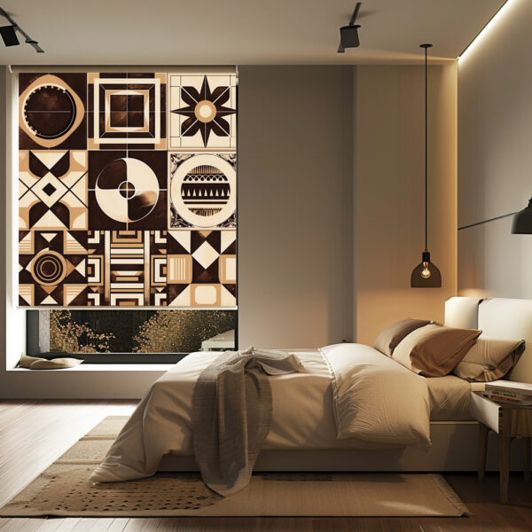 Geometric Rollerblinds 1006