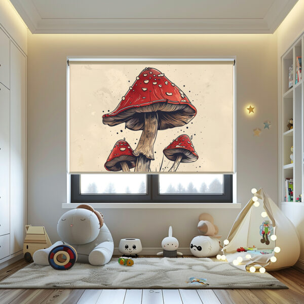 Mushroom Rollerblinds 1002