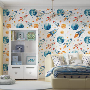 Kids Space&Galaxy Wallpapers 01