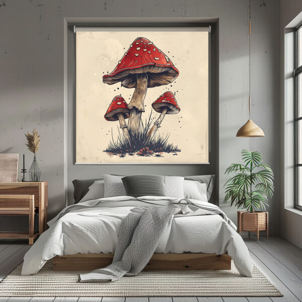 Mushroom Rollerblinds 1002