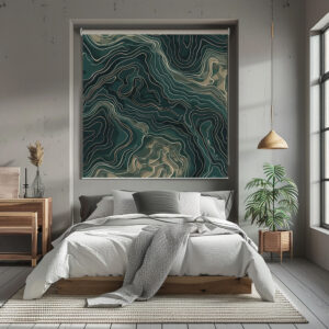 Abstract Rollerblinds 1018