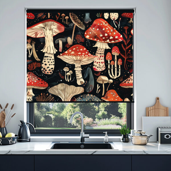 Mushroom Rollerblinds 1001