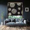 Abstract Rollerblinds 1014