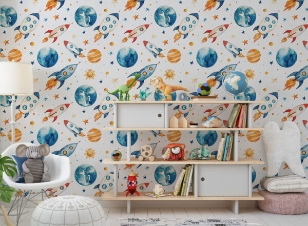 Kids Space&Galaxy Wallpapers 01