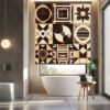 Geometric Rollerblinds 1006