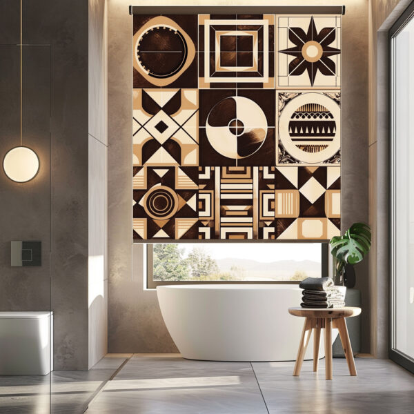 Geometric Rollerblinds 1006