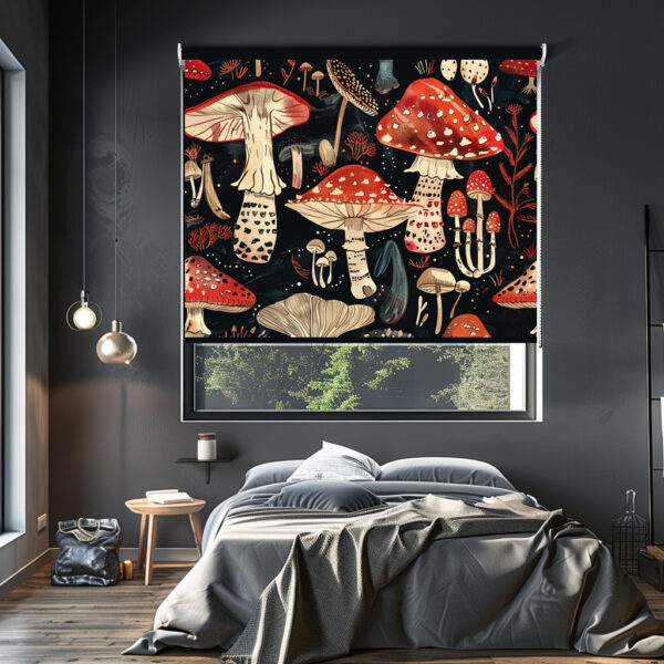 Mushroom Rollerblinds 1001