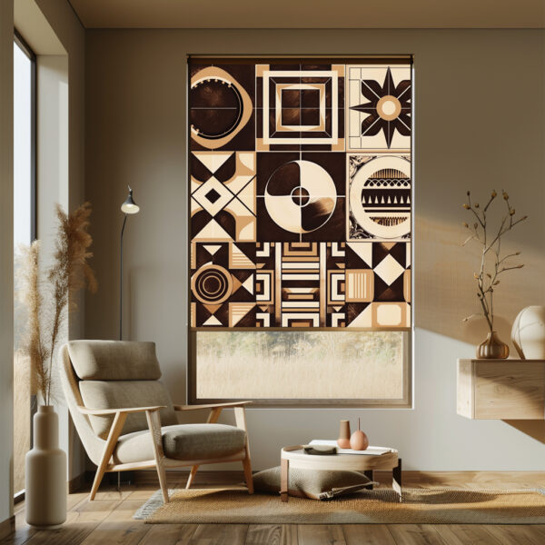 Geometric Rollerblinds 1006