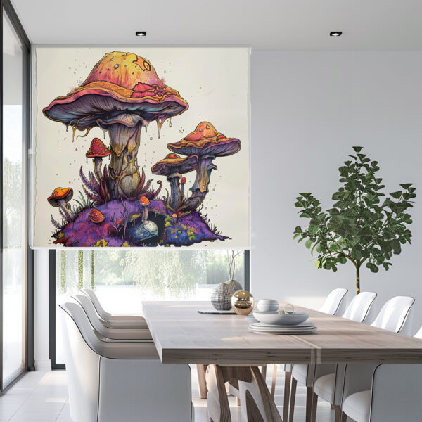 Mushroom Rollerblinds 1003