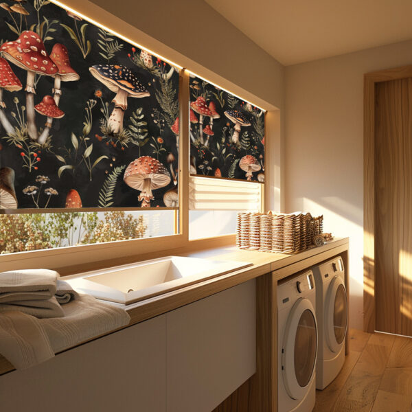 Mushroom Rollerblinds 1005