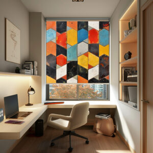 Geometric Rollerblinds 1002