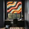 Abstract Rollerblinds 1009