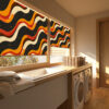 Abstract Rollerblinds 1007