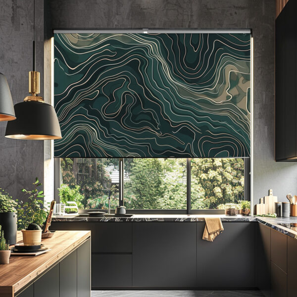 Abstract Rollerblinds 1018