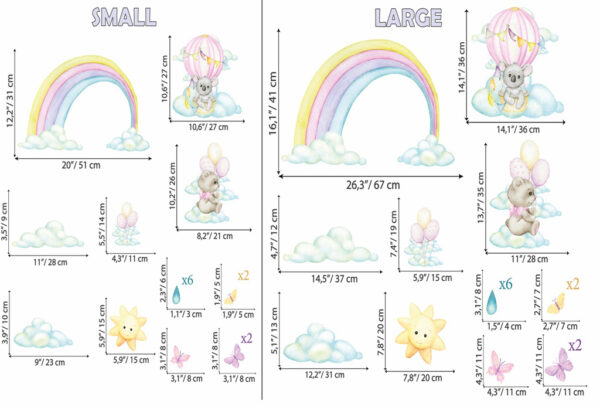 Kids Fantasy Wall Sticker