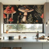 Mushroom Rollerblinds 1005
