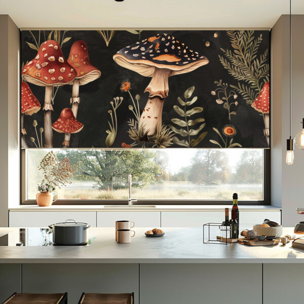 Mushroom Rollerblinds 1005