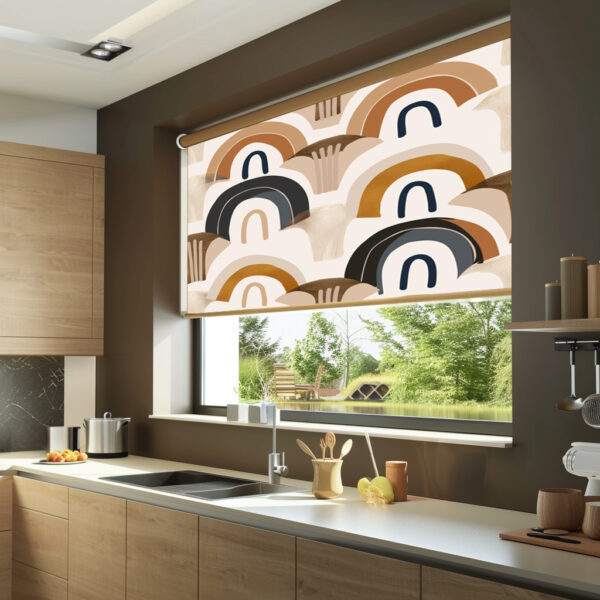 Abstract Rollerblinds 1003