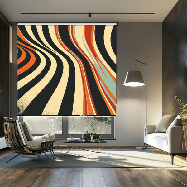 Abstract Rollerblinds 1008