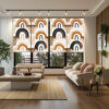Abstract Rollerblinds 1003
