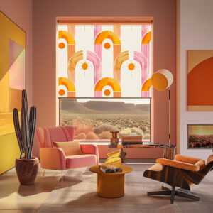 Abstract Rollerblinds 1006