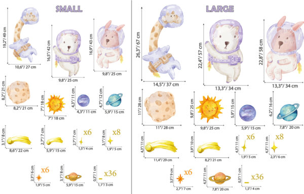 Kids Space Wall Sticker