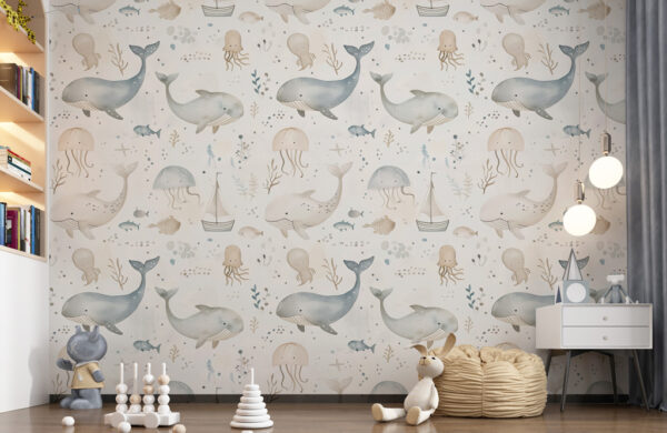 Kids Ocean Wallpaper 03