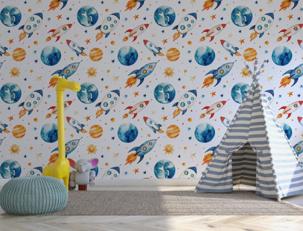 Kids Space&Galaxy Wallpapers 01