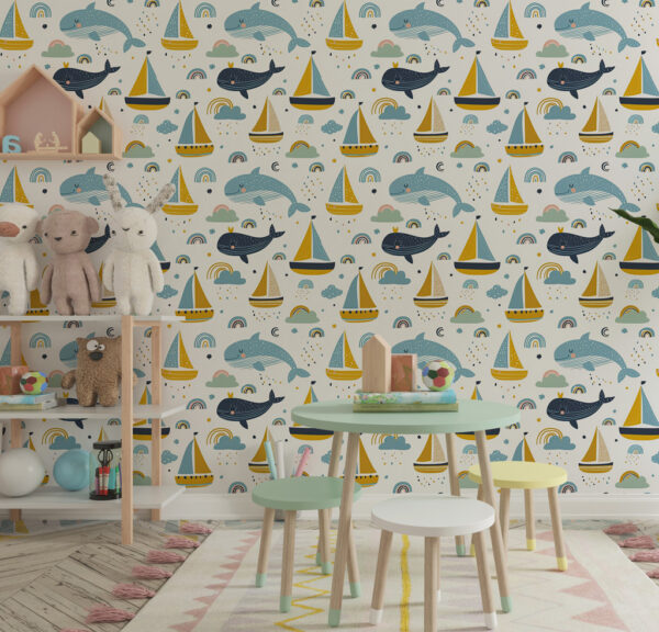 Kids Ocean Wallpaper 05