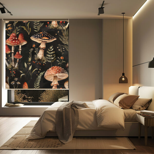 Mushroom Rollerblinds 1005